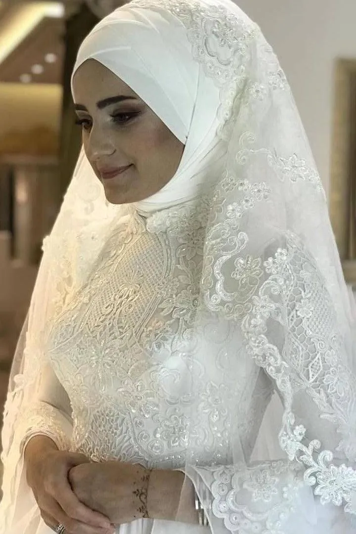 Haute Couture Özel Dikim Tesettür Gelinlik
