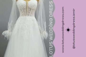 Lotus Wedding Dress